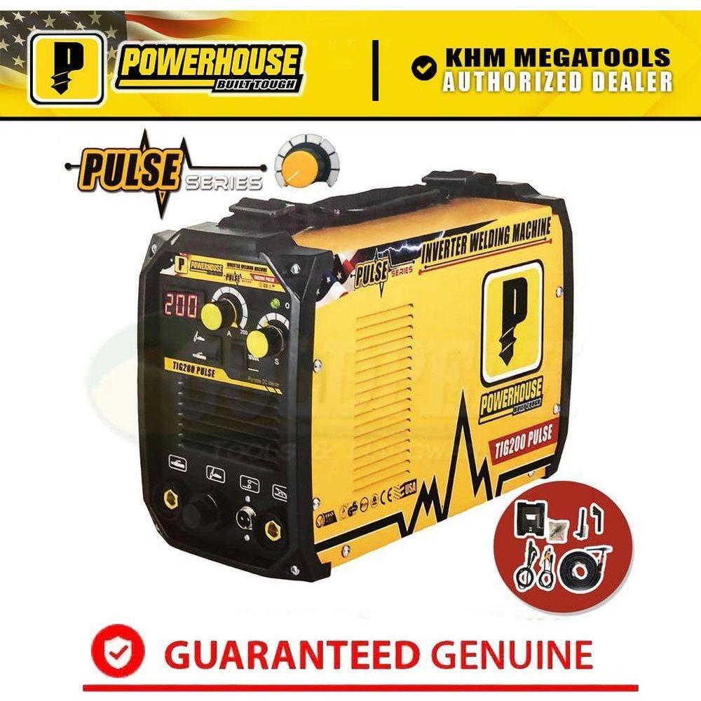 Powerhouse TIG 200 PULSE 2in1 (TIG/MMA) DC Inverter Welding Machine | Powerhouse by KHM Megatools Corp. Powerhouse TIG 200 PULSE 2in1 (TIG/MMA) DC Inverter Welding Machine | Powerhouse by KHM Megatools Corp.